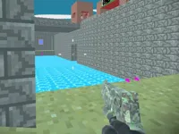 Pixel Blocky Combat Fortress image