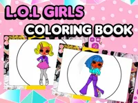 L.O.L OMG Girls Coloring Book image