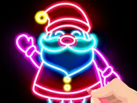 Draw Glow Christmas image