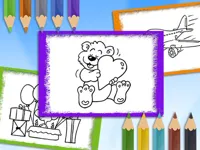 Cartoon Coloring Book image
