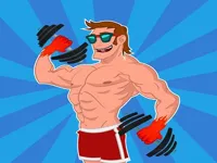 Muscle race games body run 3d image