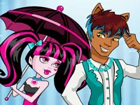 Monster High Couple Dressup image