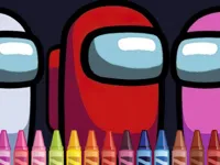 4GameGround - Among Us Coloring image