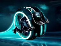 Cyber Tron biker image