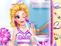 Vampire Princess Cheerleader Girl image