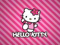 BTS Hello Kitty Coloring image