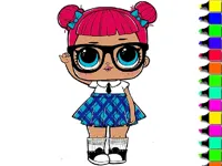 Easy Kids Coloring LOL image