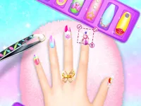 Nail Salon Girl Games image